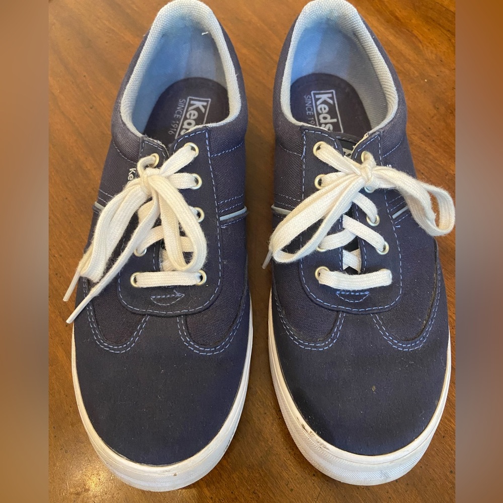 Keds Ortholite shoes, size 8, blue